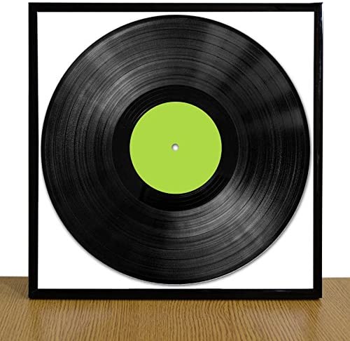 VinylWaller - 1 support mural pour vinyles 33 tours/12 pouces - cadre pour  album/LPs