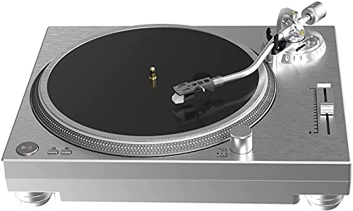 DIGITNOW!Platines Vinyles Turntable HiFi Tourne Disque avec  Courroie,Cartouche magnétique, Convertir Vinyle en numérique, Anti-Skate et  Contrôle de Pas Variable - Rangement vinyle