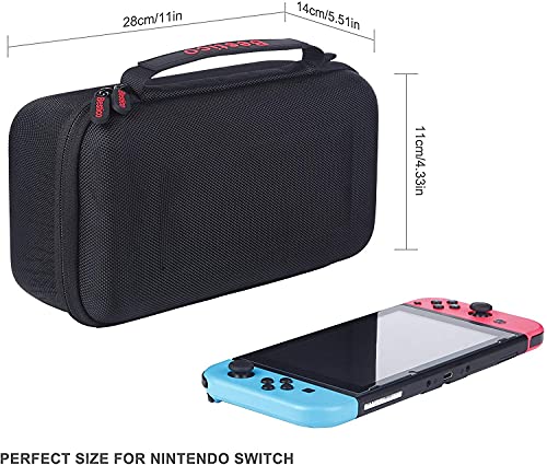 Bestico Etui pour Nintendo Switch et Switch OLED - Pochette Switch