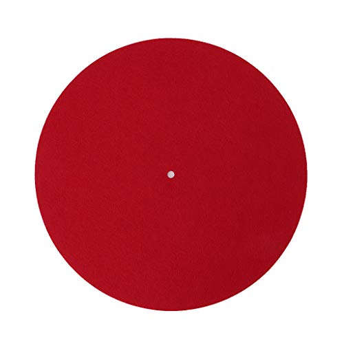 Tapis De Platine En Feutre 300x3mm - Améliore La Qualité Sonore De Tes Vinyles, Antivibration Et Antistatique