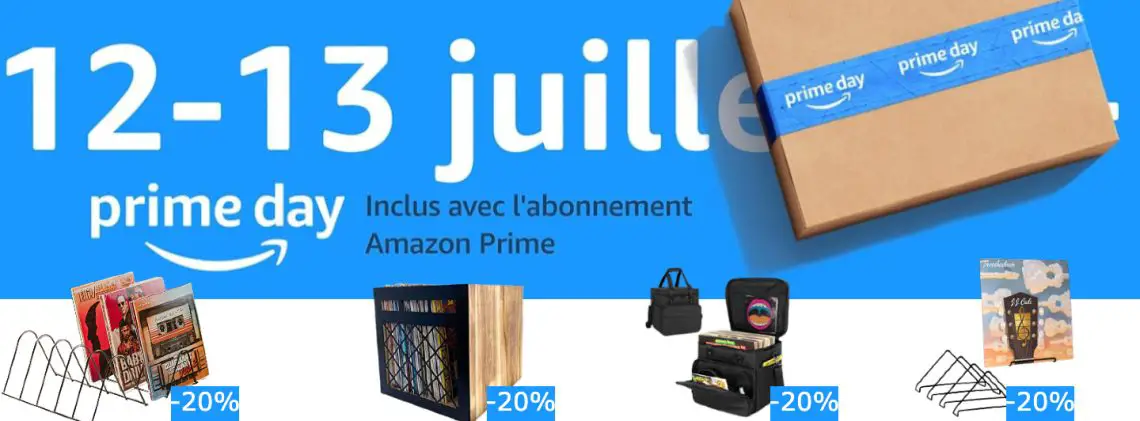 Amazon Prime Day 2022 – Les rangements vinyle à prix cassés
