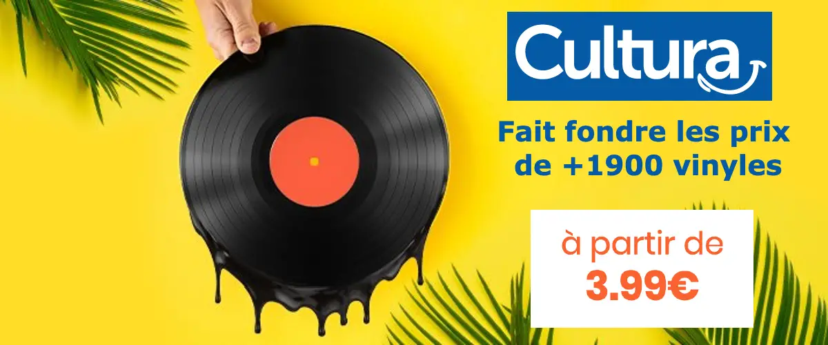 Cultura.com casse les prix de plus de 1900 vinyles !