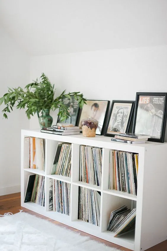 meuble vinyle ikea kallax